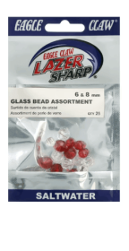 Eagle Claw Fishing Tackle, Glass Bead/Brass Clacker Assortment