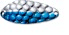Acme Little Cleo 1/3oz Hammered Neon Blue